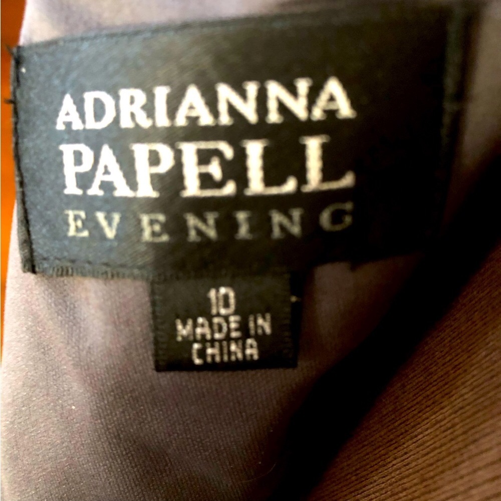 NWT Price Drop‼️Adrianna Papell. Mid-Gray Short to Midi, Lace Dress. Size:4 - Picture 7 of 11